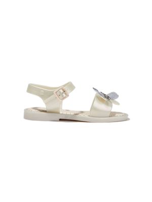 Mini Melissa Mar Bugs appliqué-detail sandals - Neutrals