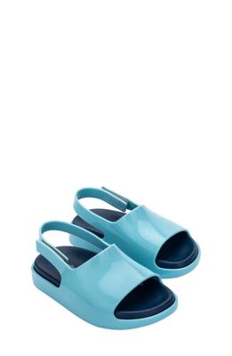 Mini Melissa Mini Cloud Slingback Sandal in Blue/Blue