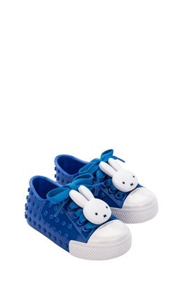 Mini Melissa Polibolha Miffy Water Resistant Shoe in Blue/White