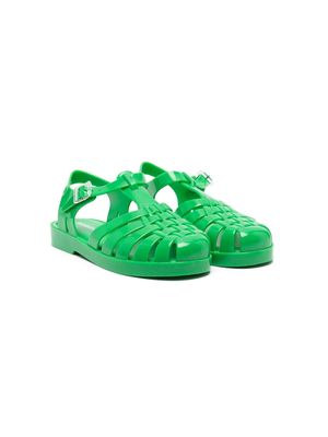 Mini Melissa Possession closed-toe sandals - Green