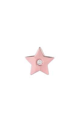 Mini Mini Jewels Forever Collection - Star Diamond Stud Earring in Rose Gold