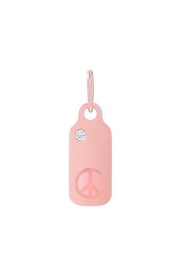Mini Mini Jewels Icons - Peace Diamond Dog Tag in Rose Gold