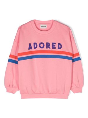 Mini Rodini Adored organic cotton sweatshirt - Pink