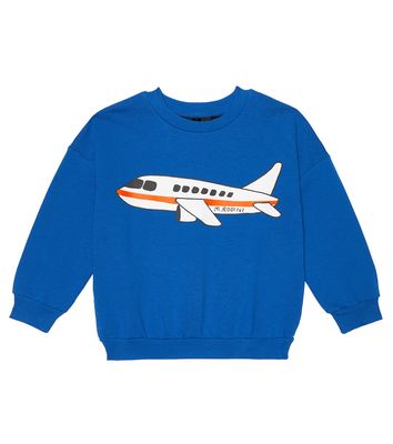 Mini Rodini Airplane cotton jersey sweatshirt