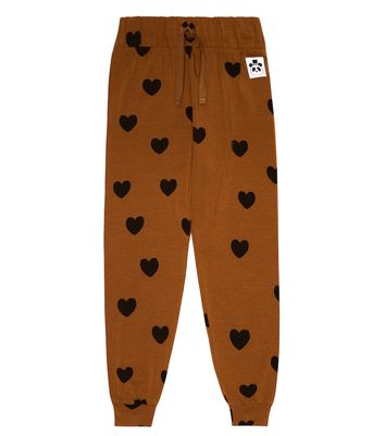 Mini Rodini Basic Hearts jersey sweatpants