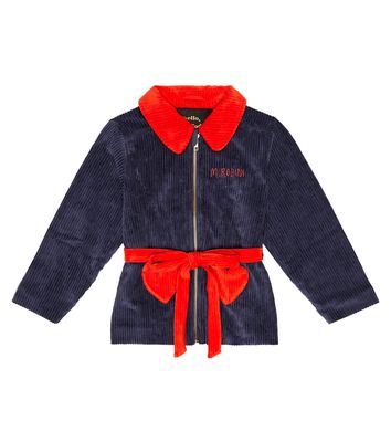 Mini Rodini Belted corduroy jacket
