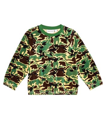 Mini Rodini Camouflage velour sweatshirt