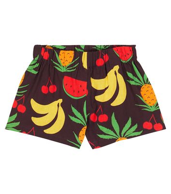 Mini Rodini Fruits cotton shorts