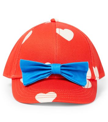 Mini Rodini Hearts cotton baseball cap