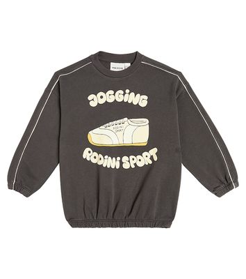 Mini Rodini Jogging cotton jersey sweatshirt
