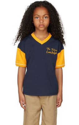 Mini Rodini Kids Blue Future T-Shirt