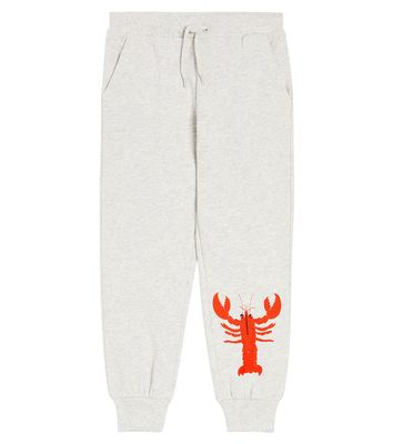 Mini Rodini Lobster cotton jersey sweatpants