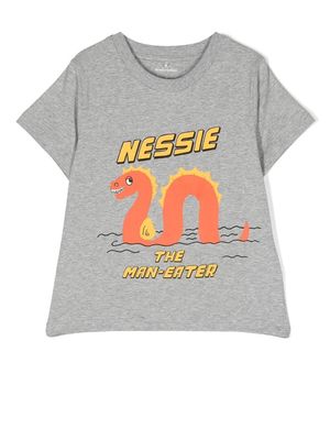 Mini Rodini Nessie graphic-print T-shirt - Grey