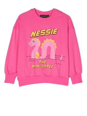 Mini Rodini Nessie knit jumper - Pink