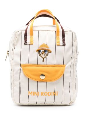 Mini Rodini Owl mini backpack - Neutrals
