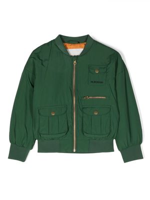 Mini Rodini padded bomber jacket - Green