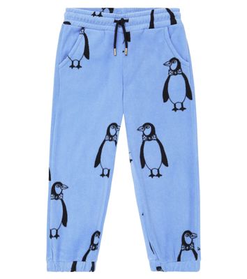 Mini Rodini Penguin fleece sweatpants