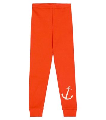 Mini Rodini Skipper cotton-blend leggings