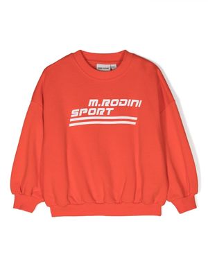 Mini Rodini Sport SP organic cotton sweatshirt - Red