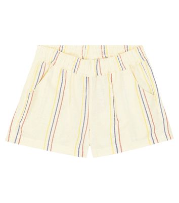 Mini Rodini Striped cotton blend shorts