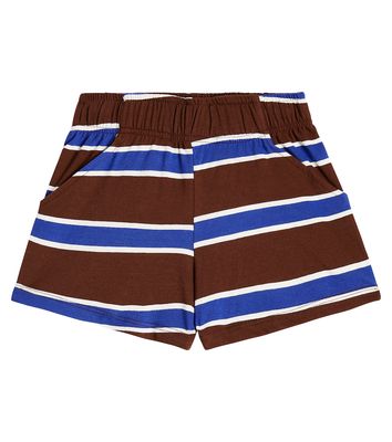 Mini Rodini Striped cotton shorts