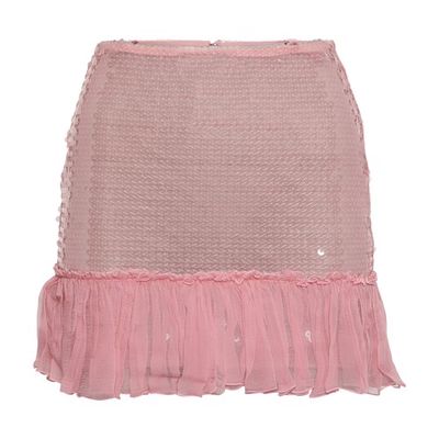 Mini Skirt With sequins and frills