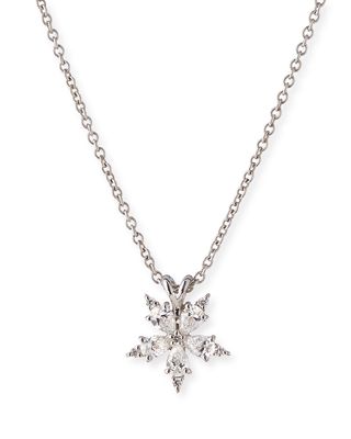 Mini Stellanise Pendant Necklace with Diamonds