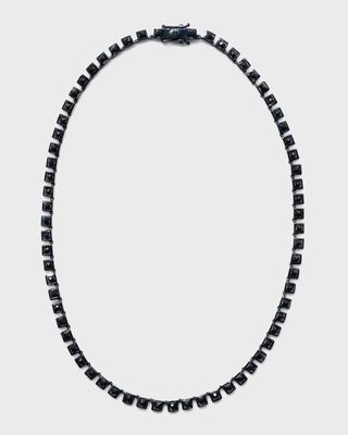 Mini Tile Riviere Necklace