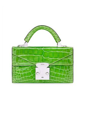 Mini Top Handle 2.0 Crocodile Bag