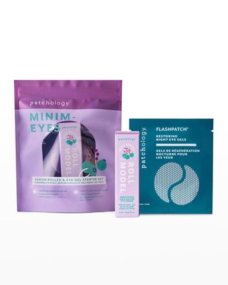 Minim-Eyes Smoothing Serum Roller & Eye Gels Starter Kit