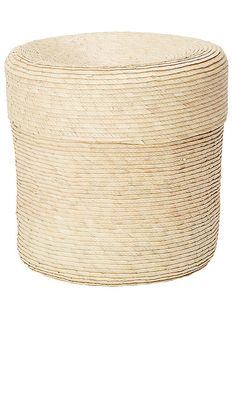 MINNA Small Palm Basket in Neutral.