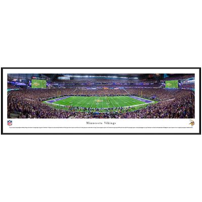 Minnesota Vikings 40.25" x 13.75" Standard Frame Panoramic Photo