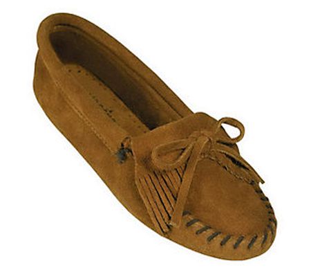 Minnetonka Suede Leather Moccasins - Kilty Soft sole