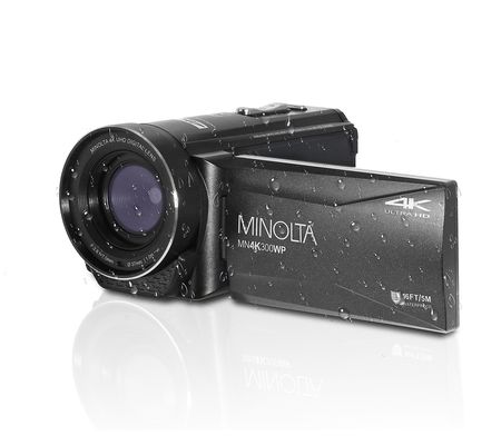 Minolta MN4K300WP 4K Ultra HD 56MP Waterproof C amcorder