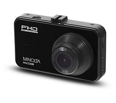 Minolta MNCD330 1080p Dash Camera w/ 3.0" LCD S creen