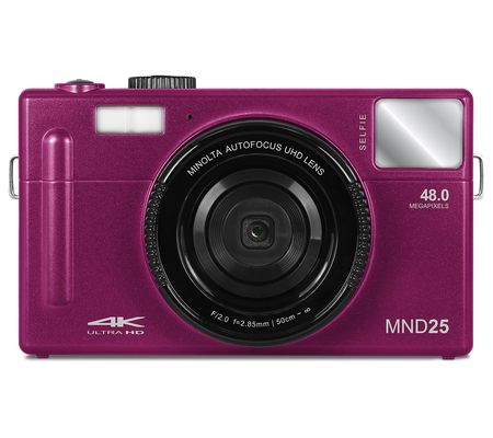 Minolta MND25 48-MP Auto Focus w/ 4K Ultra HD C amera