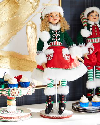 Mint the Elf Christmas Decoration