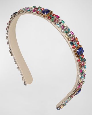 Mira Crystal-Embellished Headband