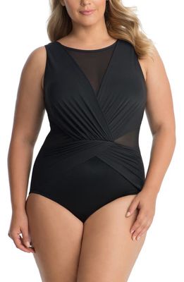 Miraclesuit® Illusionists Palma One-Piece Swimsuit in Black