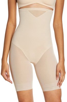 Miraclesuit® Surround Support® High Waist Shaping Shorts in Warm Beige