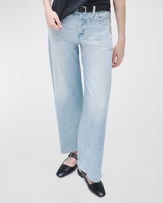 Miramar Sofie Cropped Wide-Leg Jeans