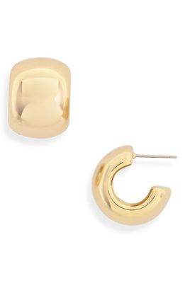 MIRANDA FRYE Camilla Hoop Earrings in Gold