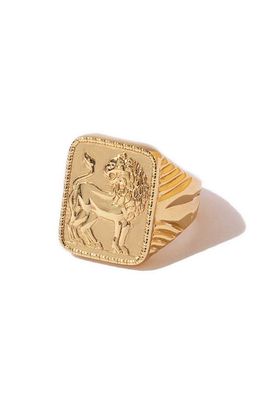 MIRANDA FRYE Men's Judah Ring in Gold 