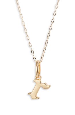 MIRANDA FRYE Sophie Customized Initial Pendant Necklace in Gold - R
