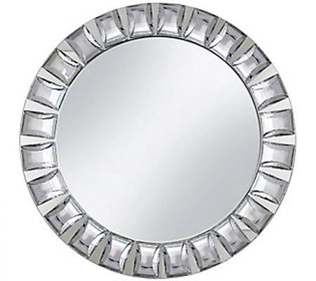Mirror Charger Plate with Big Beads