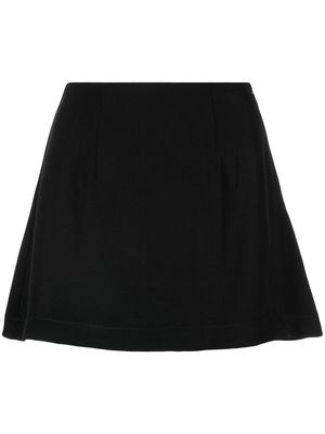 Mirror Palais heart-pocket mini skirt - Black