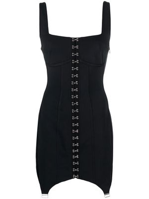 MISBHV corset-effect minidress - Black