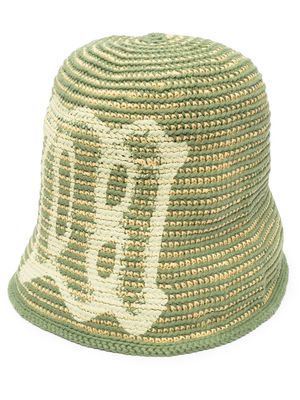 MISBHV crochet M bucket hat - Green