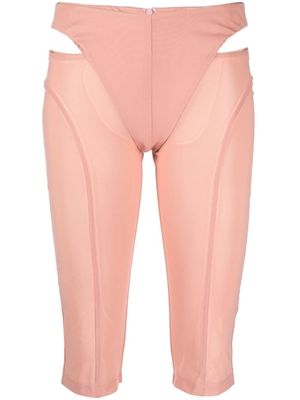 MISBHV cut-out cycling shorts - Pink