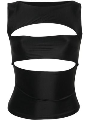 MISBHV cut-out sleeveless top - Black